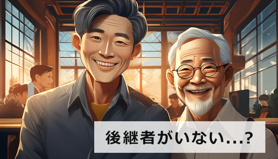 後継者がいない...と悩む前に！事業承継の選択肢を広げ、企業の未来を創造しよう