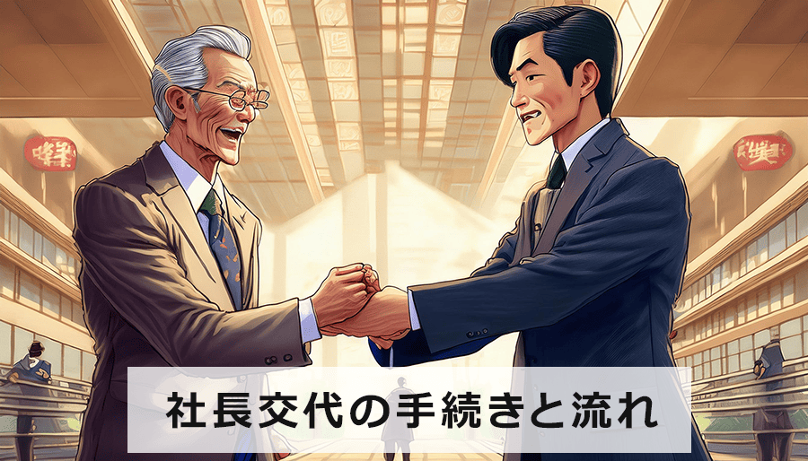 社長交代の手続きと流れを徹底解説｜M&Aを成功させるための重要ポイント