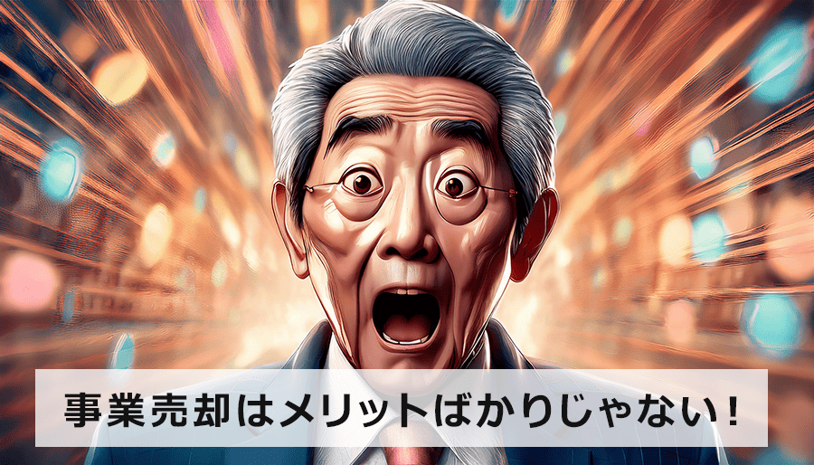 事業売却はメリットばかりじゃない！デメリットも理解して後悔しない選択を